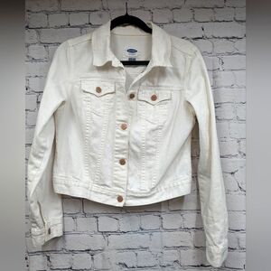 Old Navy white denim